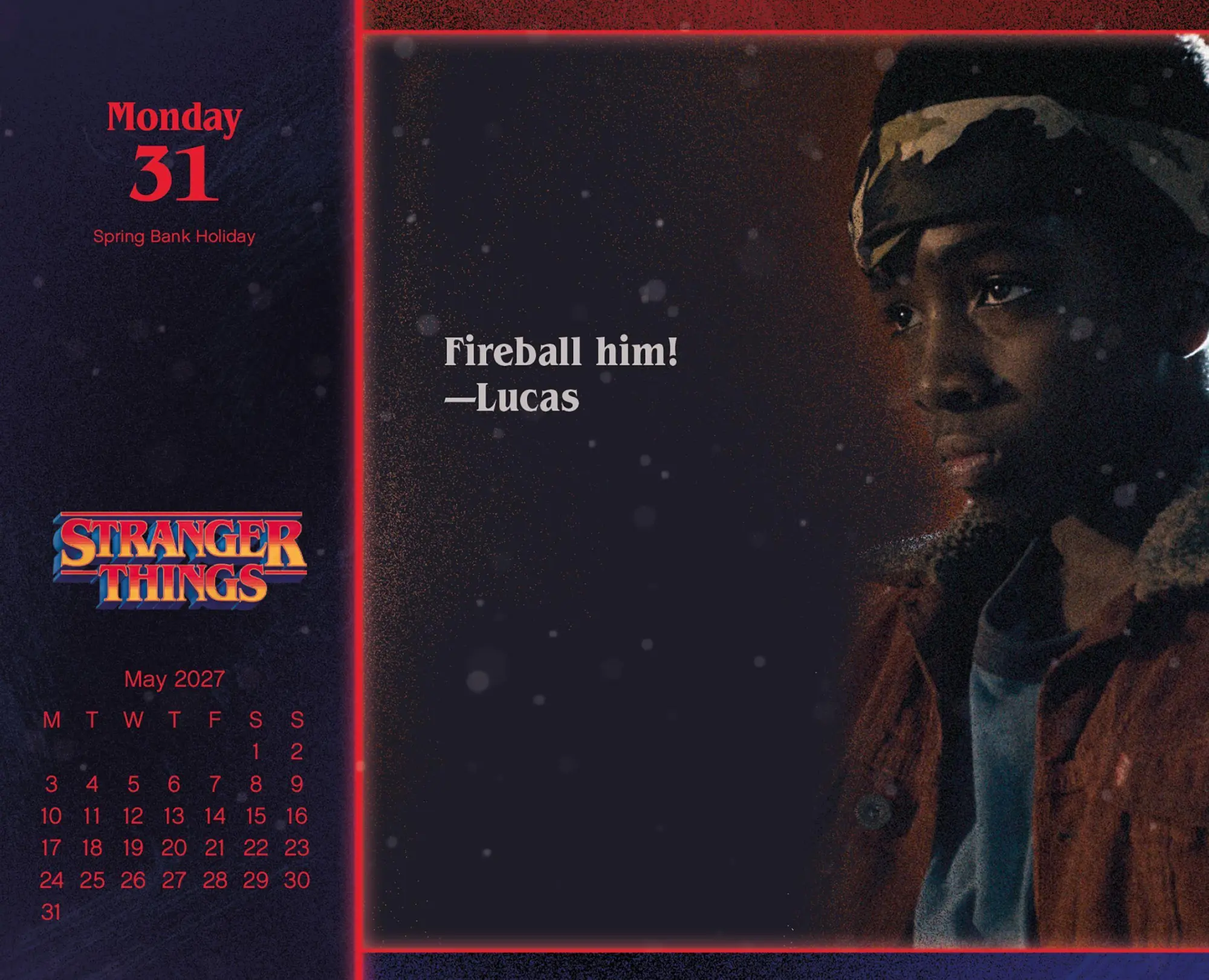 Bild: 9783803532008 | Stranger Things 2027 | Original Danilo-Tagesabreißkalender [Kalendar]