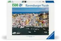 Cover: 4005555012108 | Erwachsenenpuzzle 1500 Teile - Buntes Procida Italien | Spiel | 2024