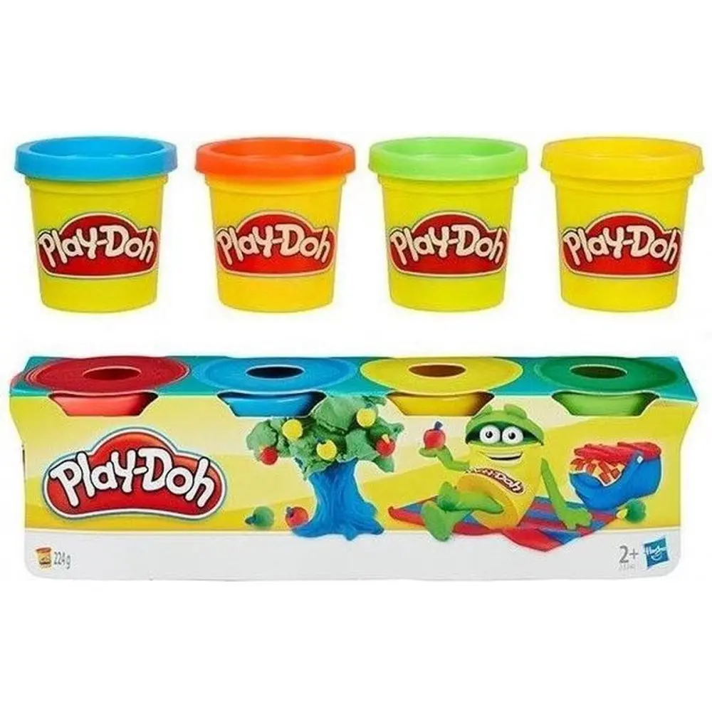 Cover: 5010994922108 | Play-Doh 4er-Pack 224gr, 6x20,5cm | 0010104523241EU40 | 2025 | Hasbro