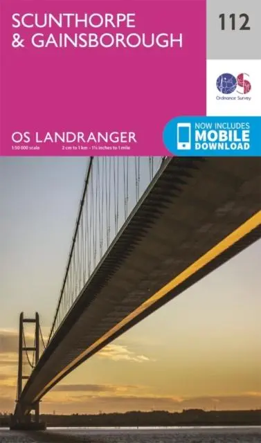 Cover: 9780319262108 | Scunthorpe &amp; Gainsborough | Ordnance Survey | (Land-)Karte | Englisch