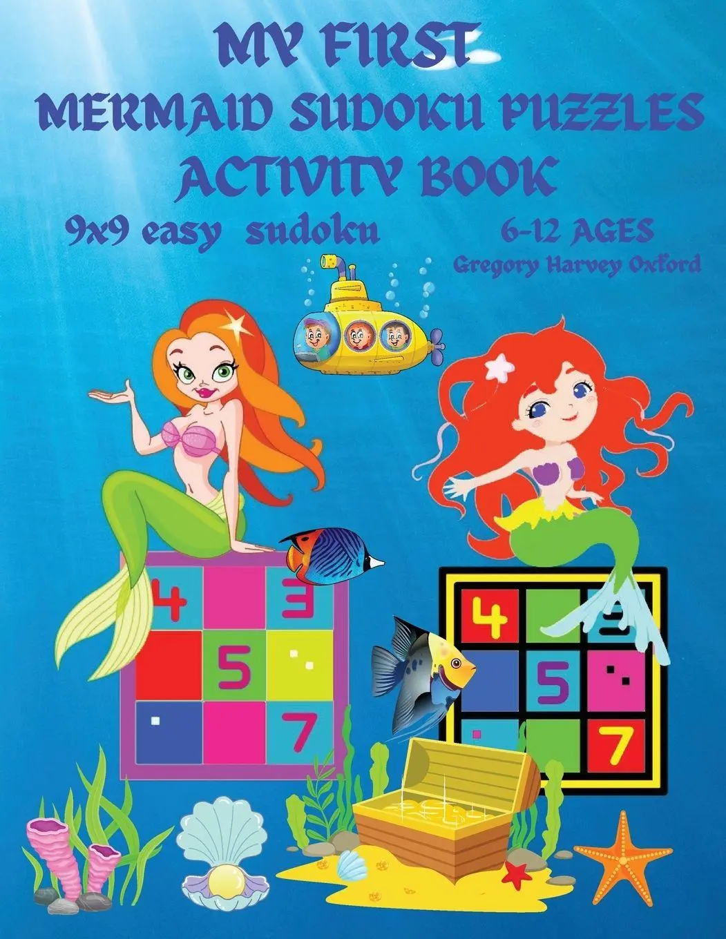 Cover: 9781803962108 | My first mermaid sudoku puzzles book for kids | Gregory Harvey Oxford