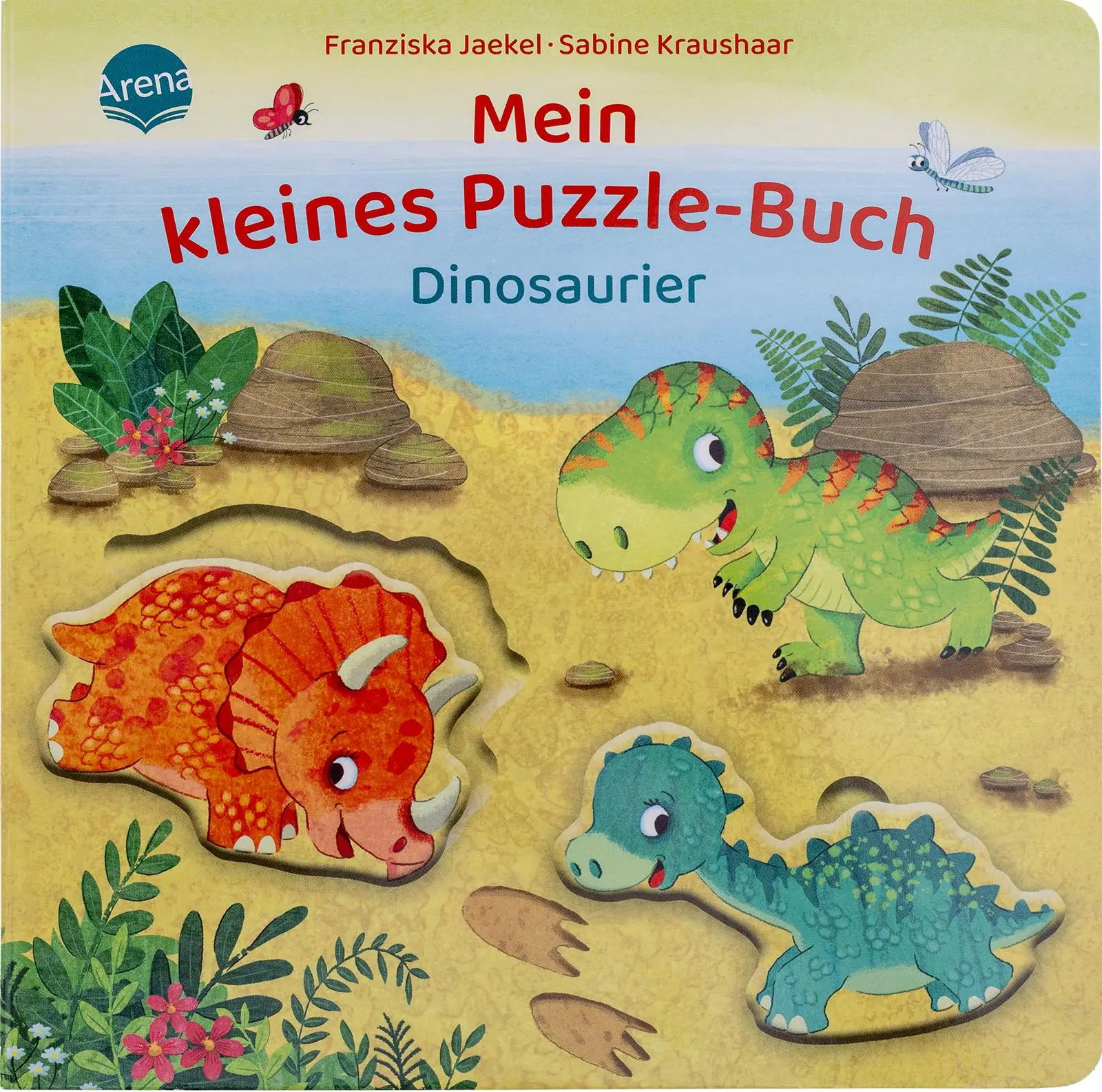 Cover: 9783401722108 | Mein kleines Puzzle-Buch. Dinosaurier | Franziska Jaekel | Buch | 2025