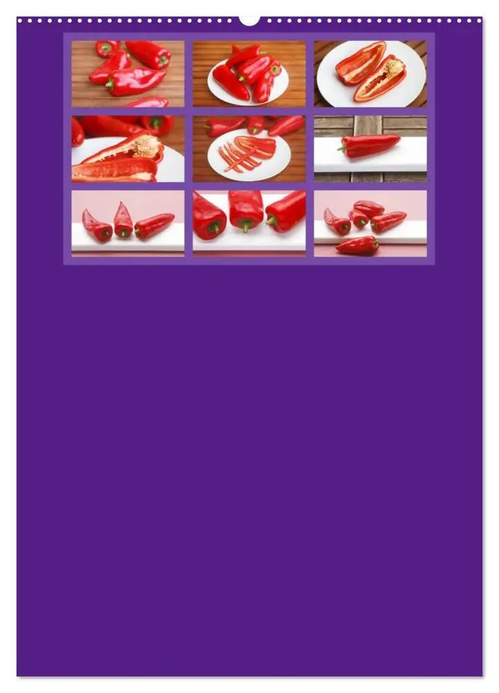 Bild: 9783457022108 | Food (Wandkalender 2025 DIN A2 hoch), CALVENDO Monatskalender | 2025