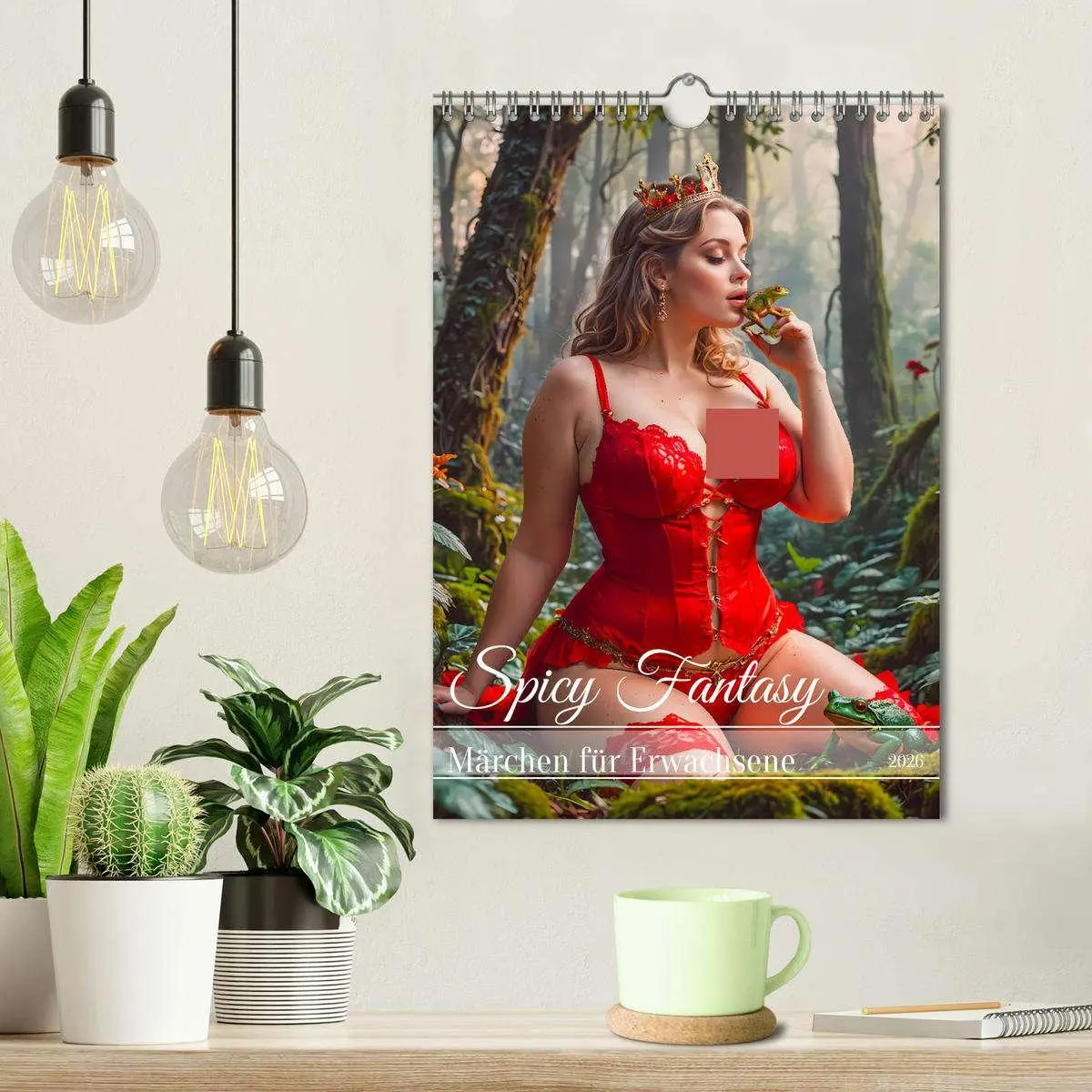 Bild: 9783457262108 | Spicy Fantasy - Märchen für Erwachsene (Wandkalender 2026 DIN A4...