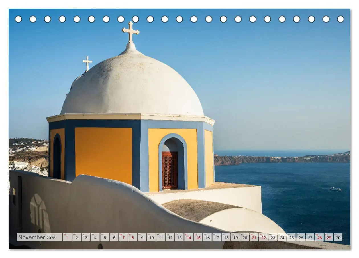 Bild: 9783457572108 | Wunderbares Santorini - Matteo Colombo (Tischkalender 2026 DIN A5...