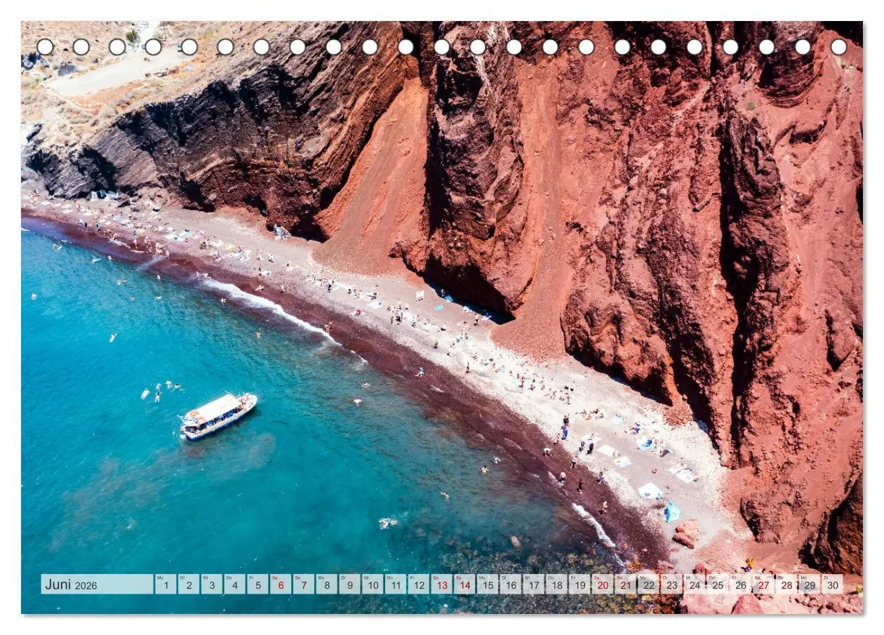 Bild: 9783457572108 | Wunderbares Santorini - Matteo Colombo (Tischkalender 2026 DIN A5...