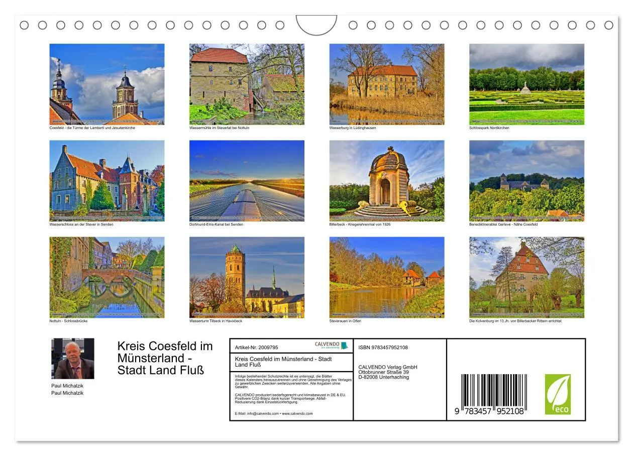 Bild: 9783457952108 | Kreis Coesfeld im Münsterland - Stadt Land Fluß (Wandkalender 2026...