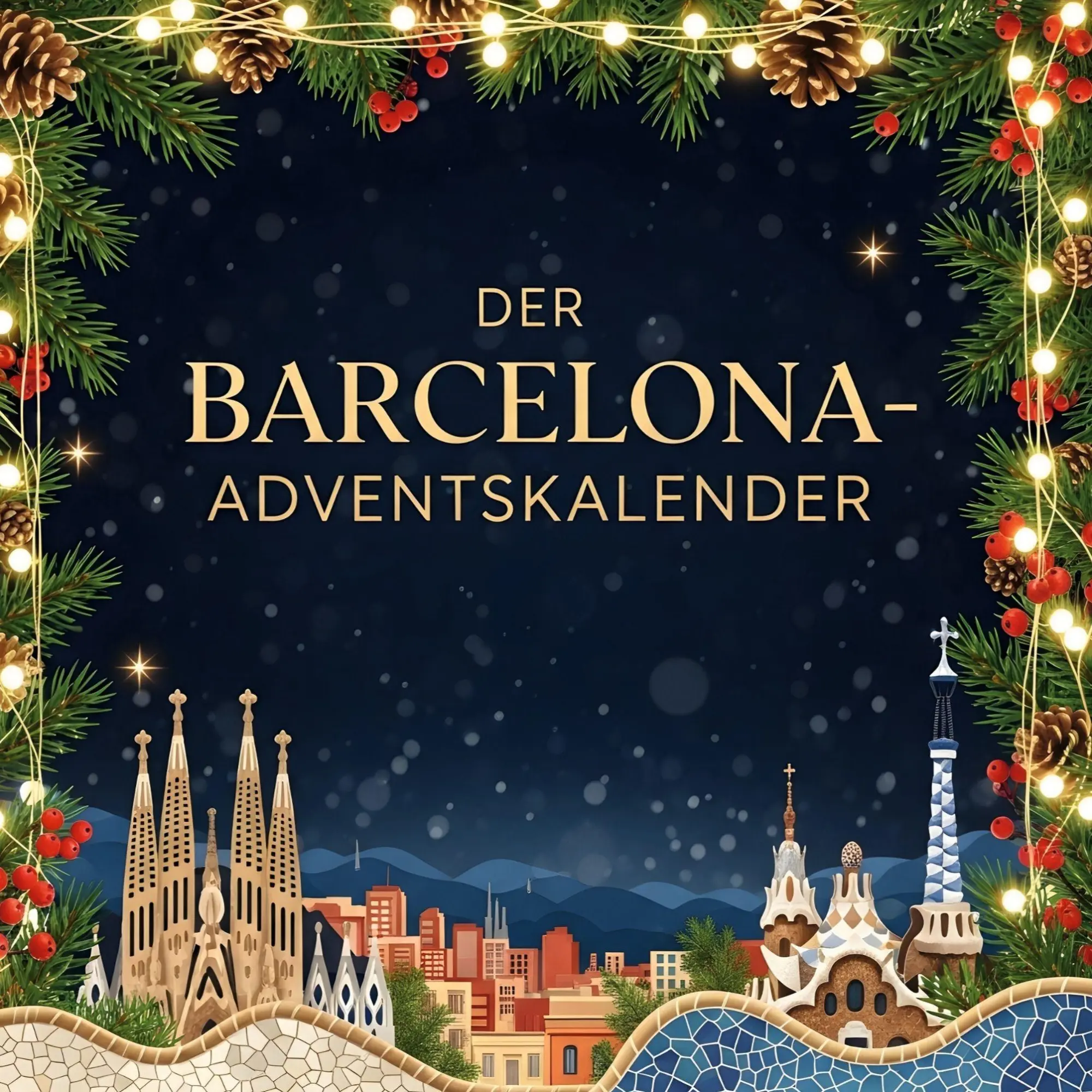 Cover: 9783695312108 | Der Barcelona-Adventskalender | Jonah Huber | Taschenbuch | 100 S.