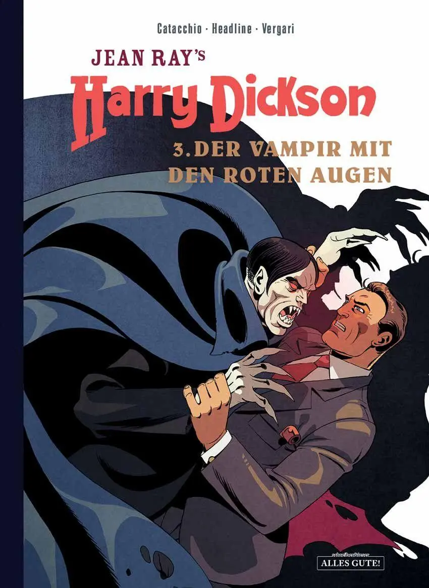 Cover: 9783965822108 | Harry Dickson | 3. Der Vampir mit den roten Augen | Headline | Buch