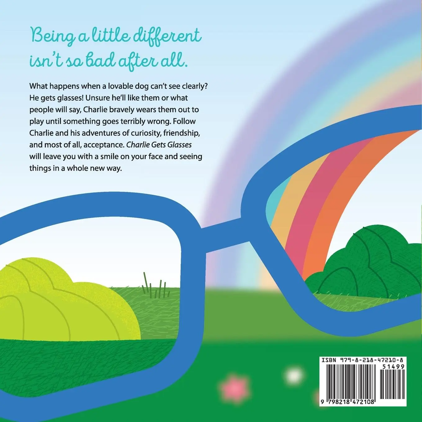 Rückseite: 9798218472108 | Charlie Gets Glasses | Elizabeth Sarber | Taschenbuch | Englisch