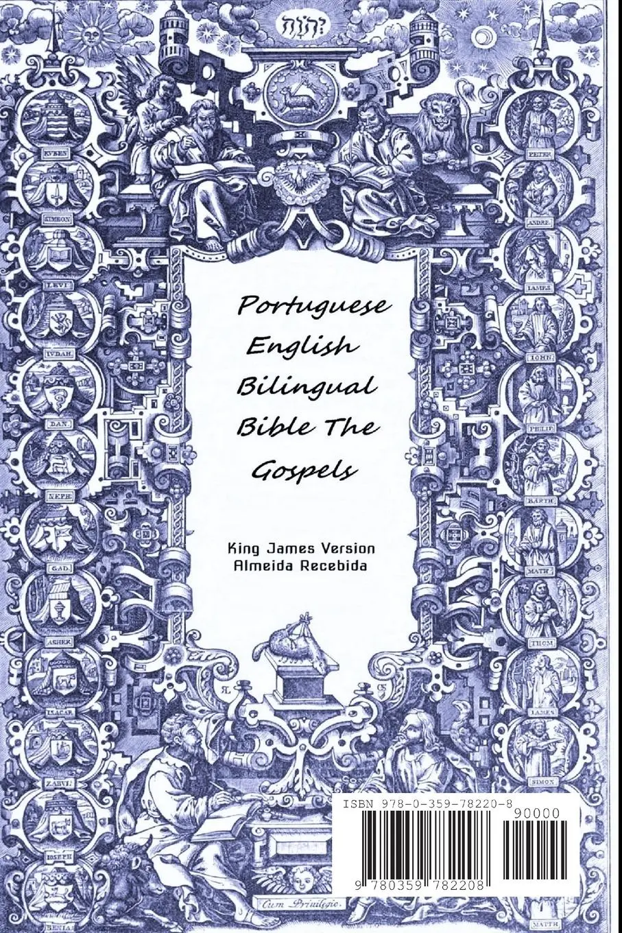 Rückseite: 9780359782208 | Portuguese English Bilingual Bible The Gospels | Recebida | Buch