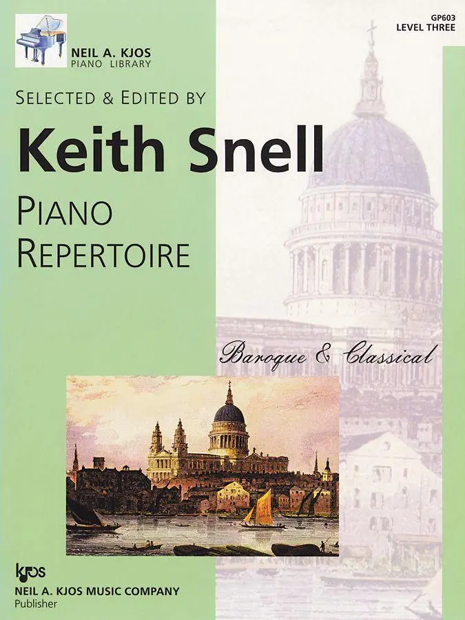 Cover: 9780849762208 | Piano Repertoire: Baroque &amp; Classical 3 | Keith Snell | Broschüre