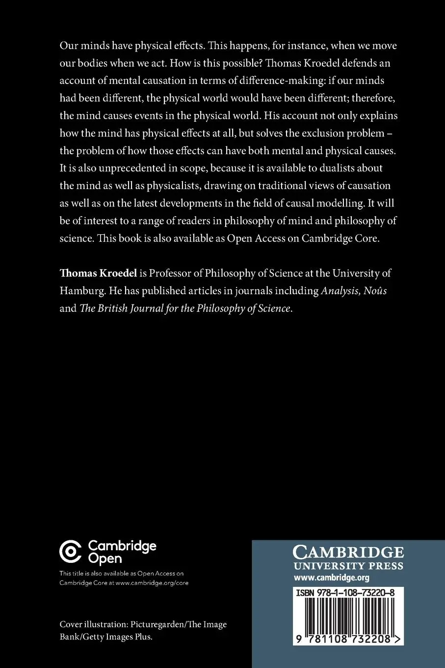 Rückseite: 9781108732208 | Mental Causation | Thomas Kroedel | Taschenbuch | Englisch | 2021