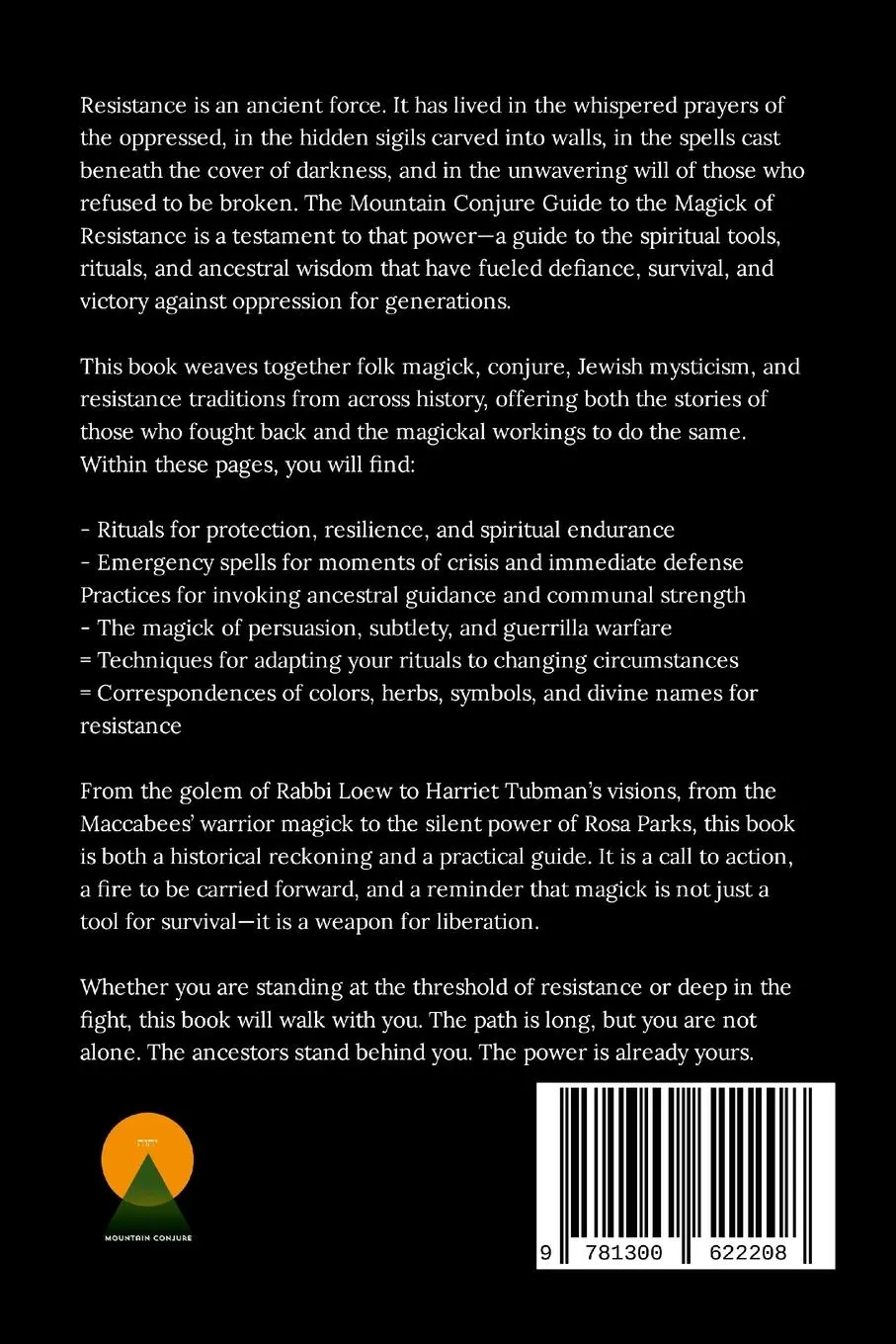 Rückseite: 9781300622208 | The Mountain Conjure Guide to the Magick of Resistance | Col. WH Kemp