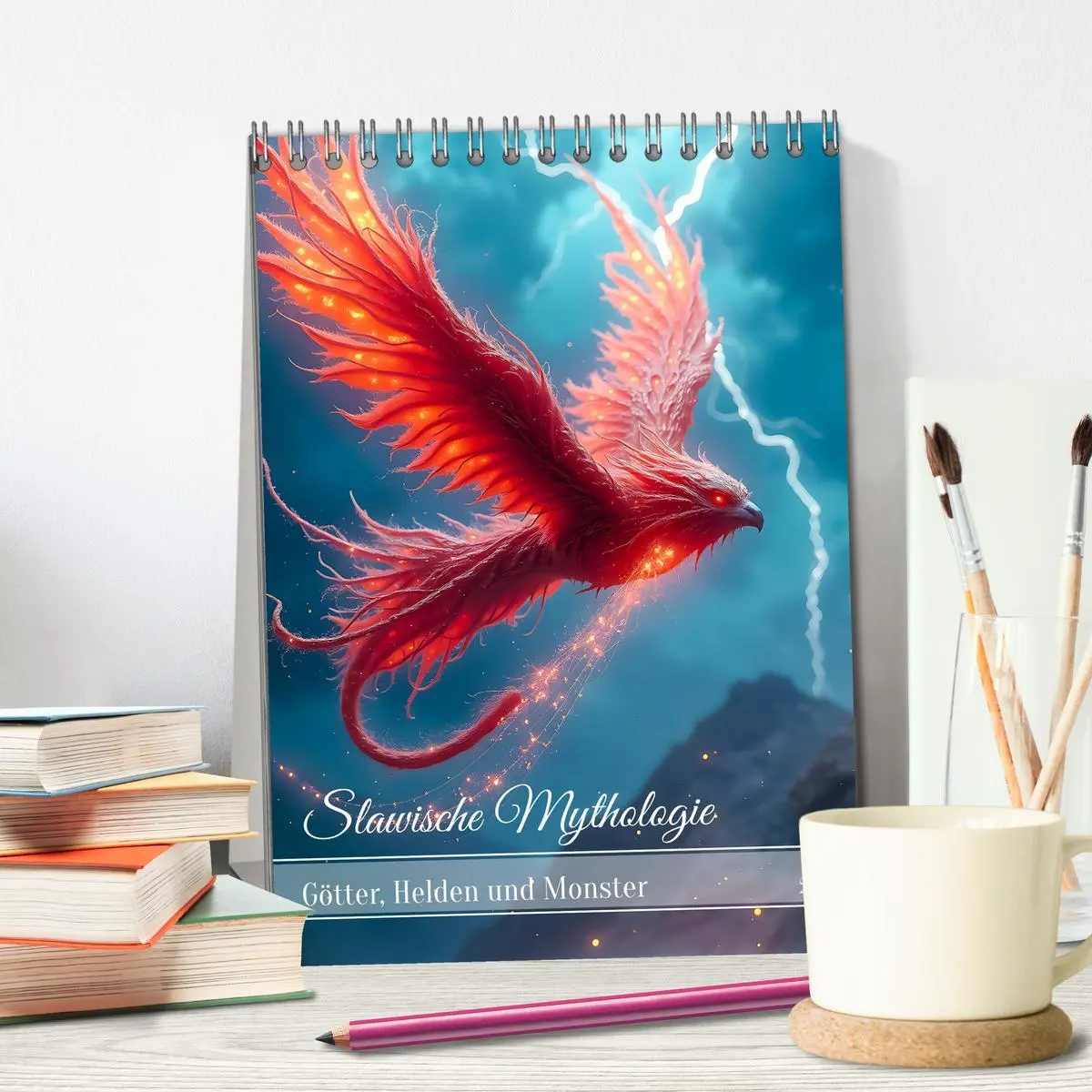 Bild: 9783457942208 | Slawische Mythologie - Götter, Helden und Monster (Tischkalender...