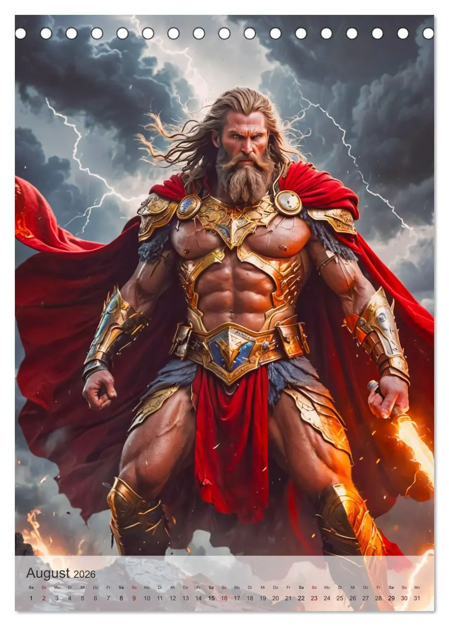 Bild: 9783457942208 | Slawische Mythologie - Götter, Helden und Monster (Tischkalender...