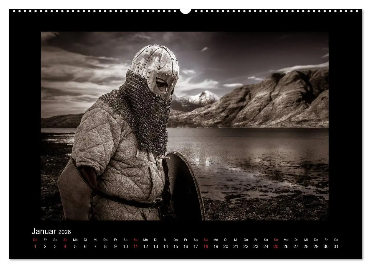 Bild: 9783516102208 | Wikinger und Krieger (Wandkalender 2026 DIN A2 quer), CALVENDO...