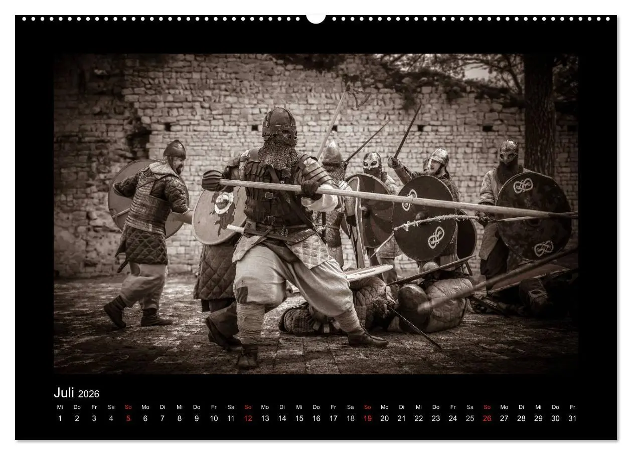 Bild: 9783516102208 | Wikinger und Krieger (Wandkalender 2026 DIN A2 quer), CALVENDO...