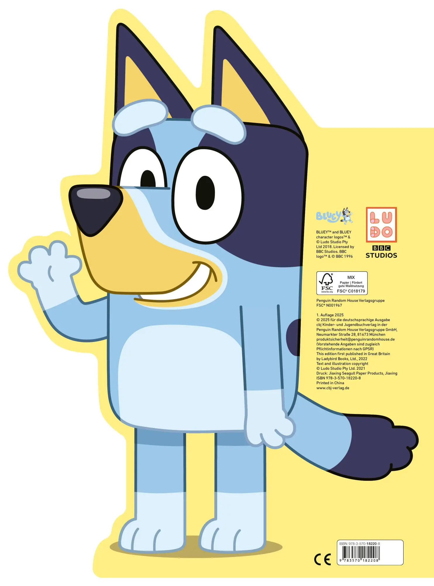 Bild: 9783570182208 | BLUEY - Alles über Bluey | Buch | 12 S. | Deutsch | 2025 | cbj