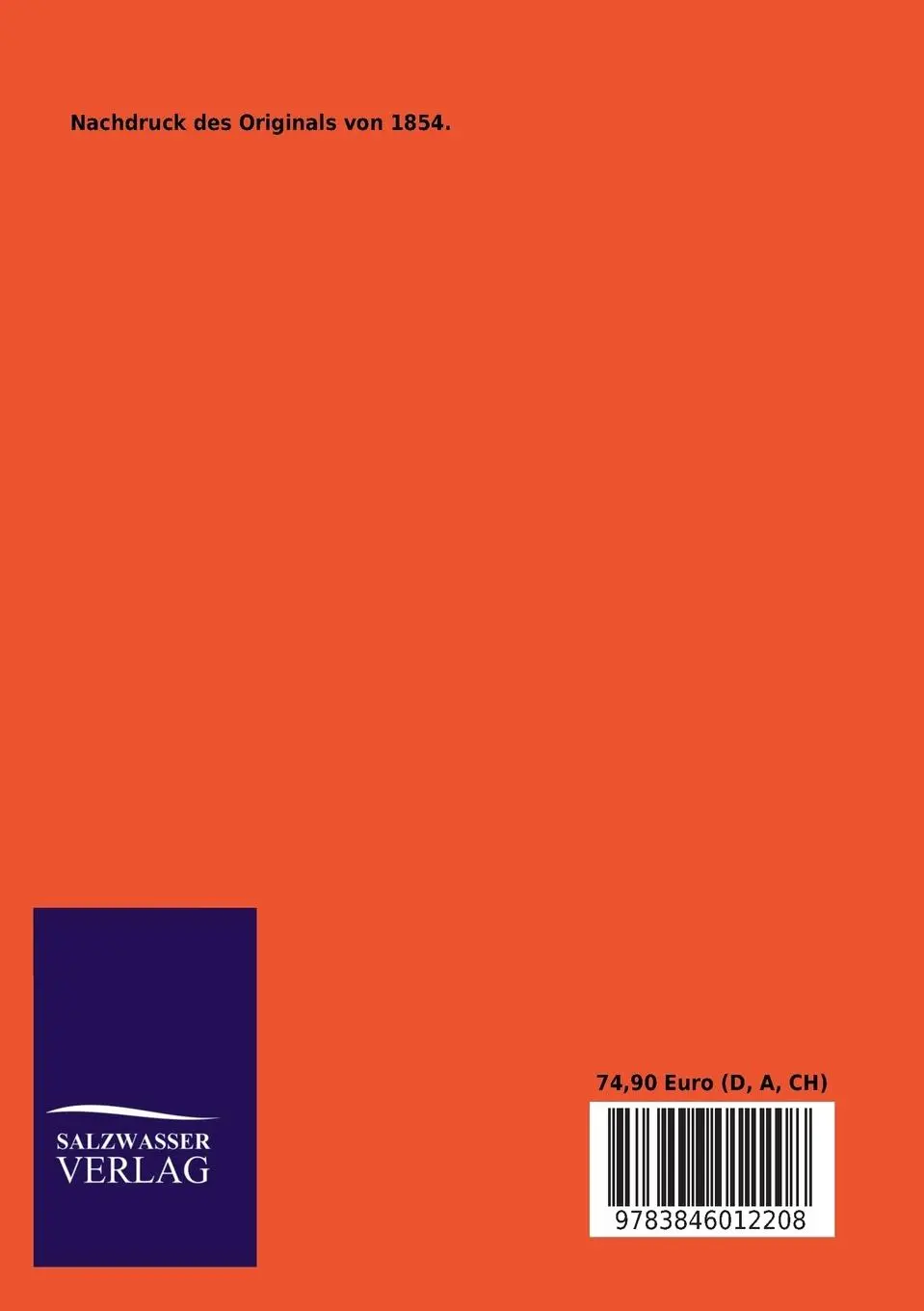 Rückseite: 9783846012208 | Deutsche Mythologie | Erster Band | Jacob Grimm | Taschenbuch | 668 S.