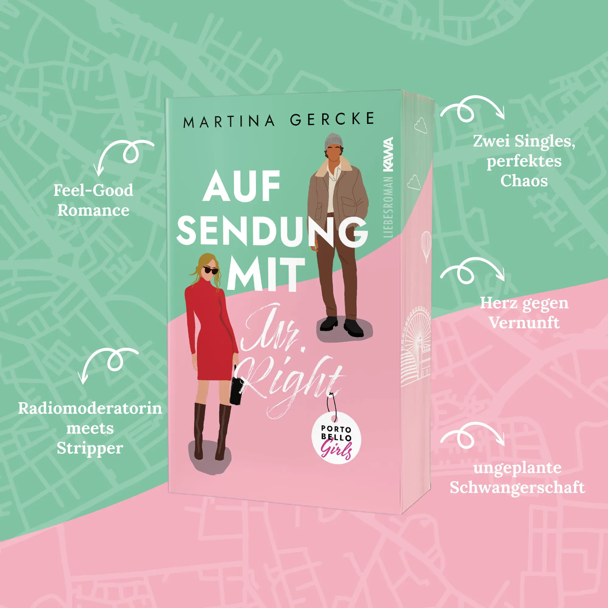 Bild: 9783986602208 | Auf Sendung mit Mr. Right | Martina Gercke | Taschenbuch | 386 S.