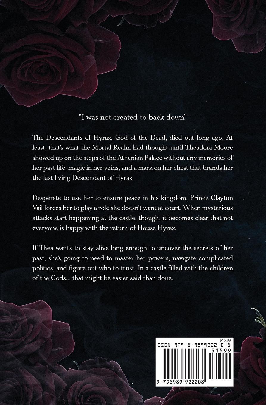 Rückseite: 9798989922208 | The Rose in the Shadows | Arcadia Rayne | Taschenbuch | Englisch
