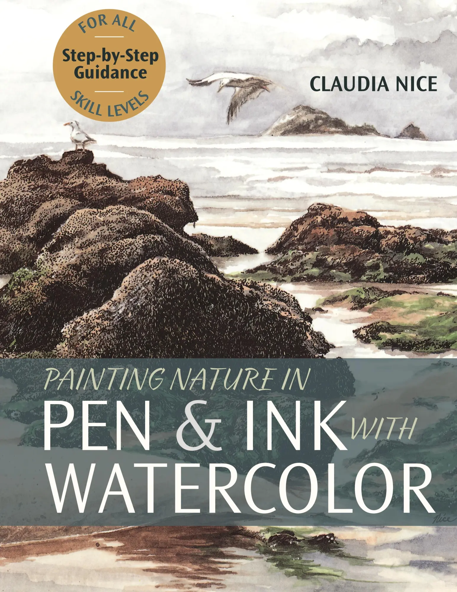 Cover: 9781648372308 | Painting Nature in Pen &amp; Ink with Watercolor | Claudia Nice | Buch