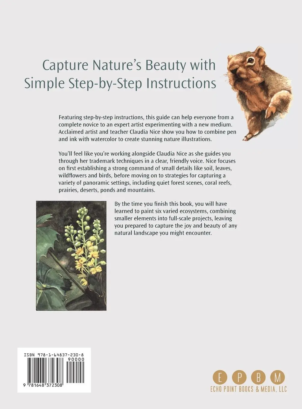 Rückseite: 9781648372308 | Painting Nature in Pen &amp; Ink with Watercolor | Claudia Nice | Buch