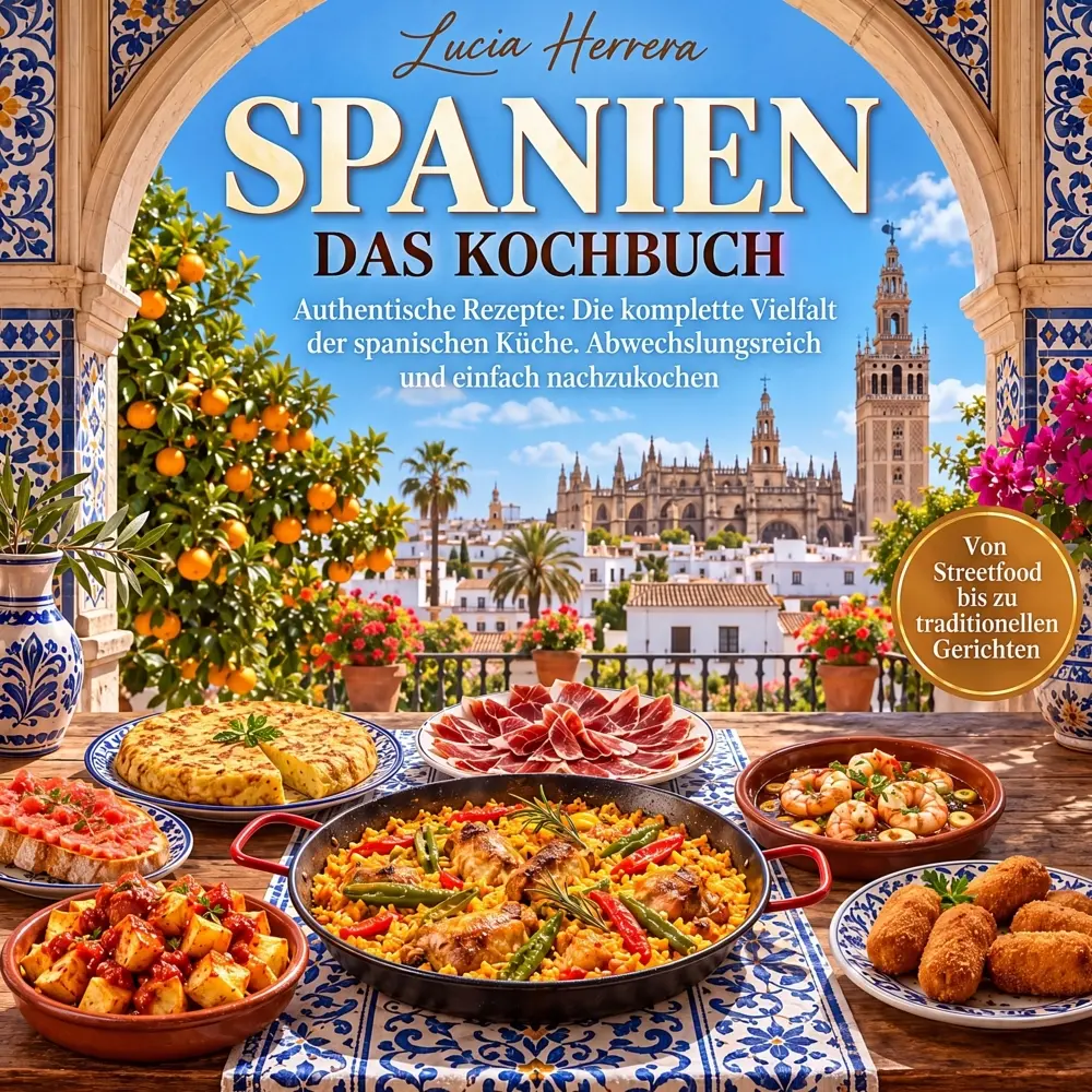 Cover: 9781965932308 | Spanien Kochbuch - Authentische Rezepte | Lucia Herrera | Taschenbuch