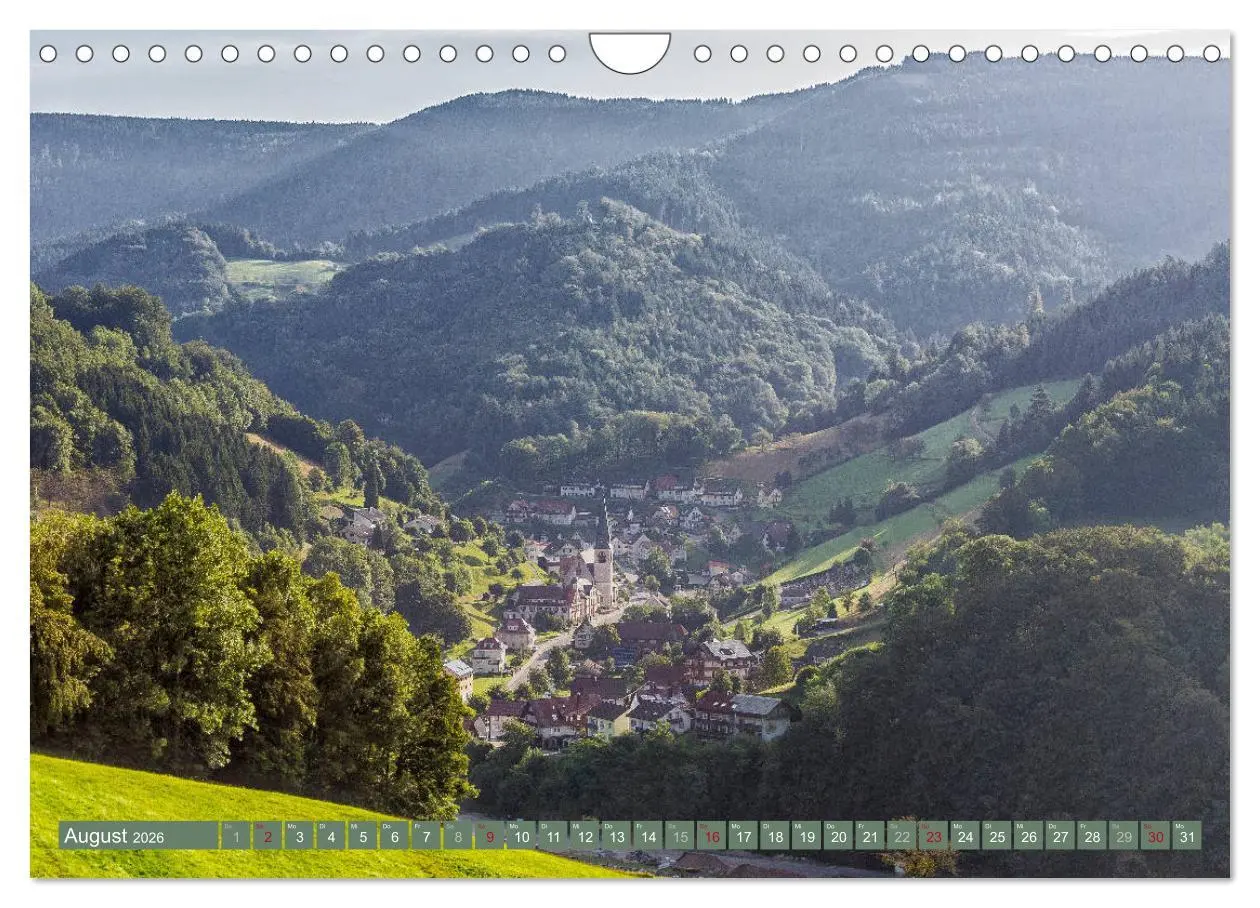 Bild: 9783457862308 | Die Jahreszeiten im Nordschwarzwald (Wandkalender 2026 DIN A4...