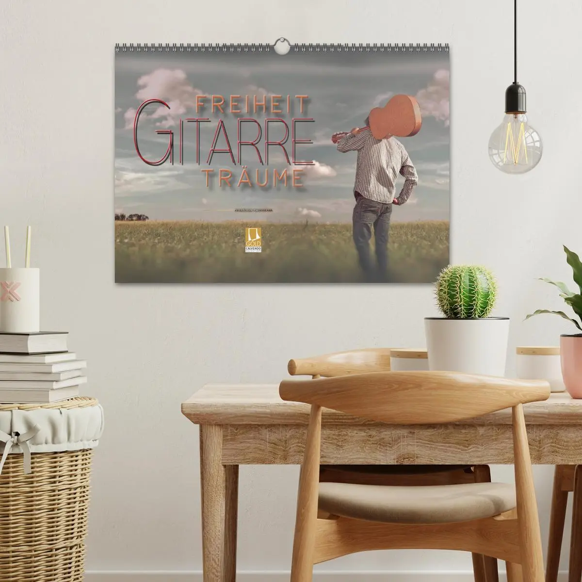 Bild: 9783457932308 | Gitarre - Freiheit Träume (Wandkalender 2026 DIN A3 quer), CALVENDO...