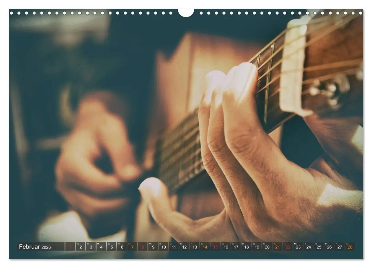 Bild: 9783457932308 | Gitarre - Freiheit Träume (Wandkalender 2026 DIN A3 quer), CALVENDO...