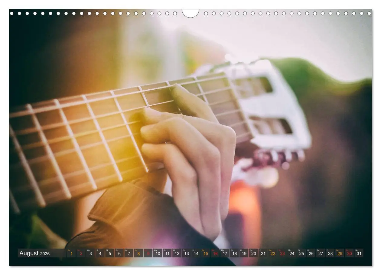 Bild: 9783457932308 | Gitarre - Freiheit Träume (Wandkalender 2026 DIN A3 quer), CALVENDO...