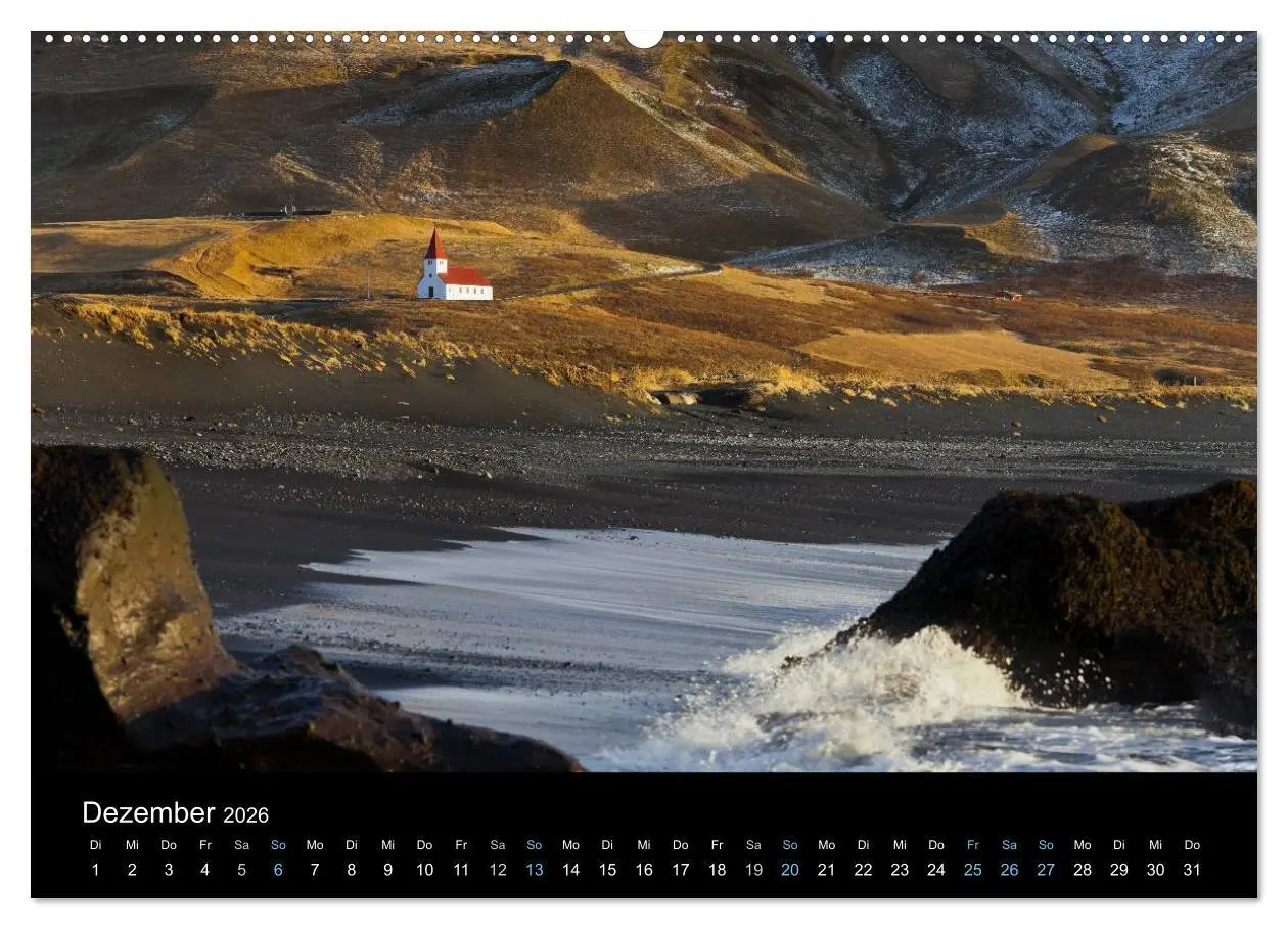 Bild: 9783516022308 | Traumziel Island 2026 (Wandkalender 2026 DIN A2 quer), CALVENDO...