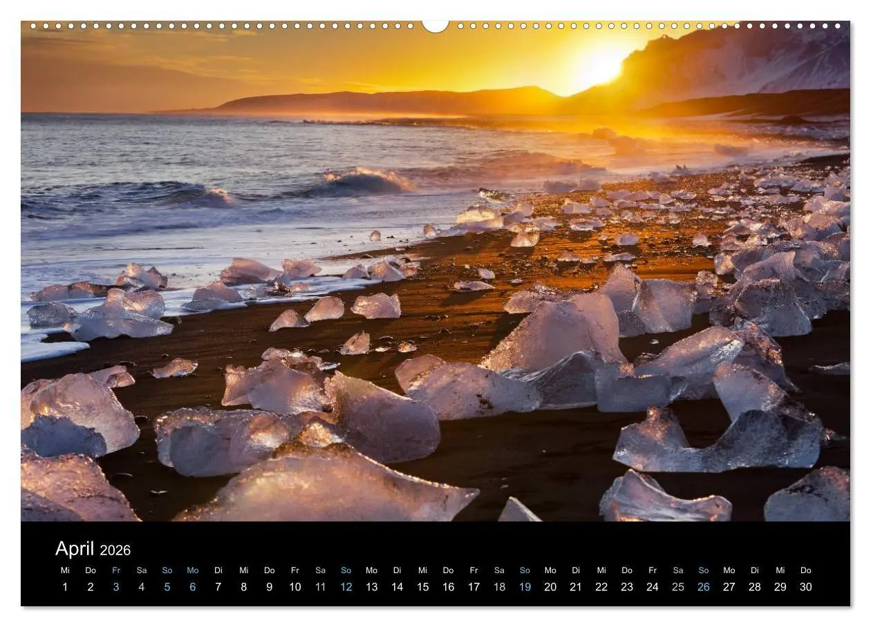 Bild: 9783516022308 | Traumziel Island 2026 (Wandkalender 2026 DIN A2 quer), CALVENDO...
