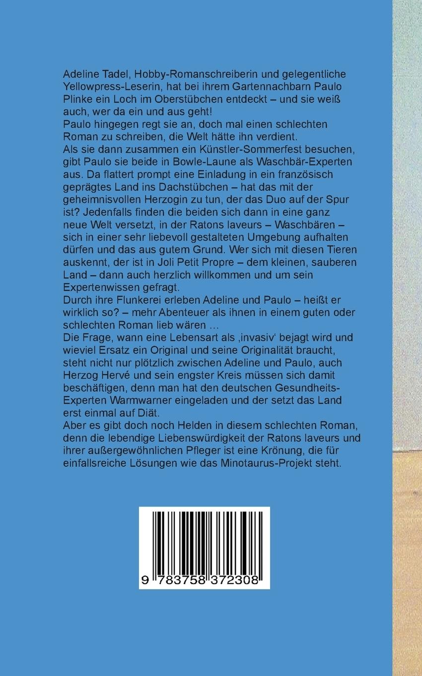 Rückseite: 9783758372308 | Zeugenschutz für Ratons laveurs | Renate Pöhls | Taschenbuch | 336 S.