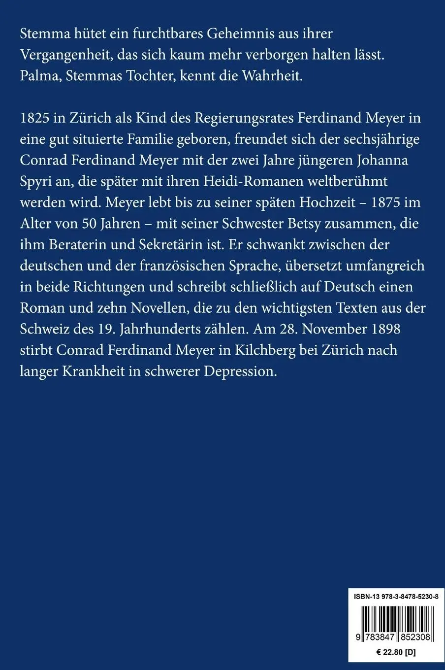 Rückseite: 9783847852308 | Die Richterin (Großdruck) | Conrad Ferdinand Meyer | Buch | 88 S.