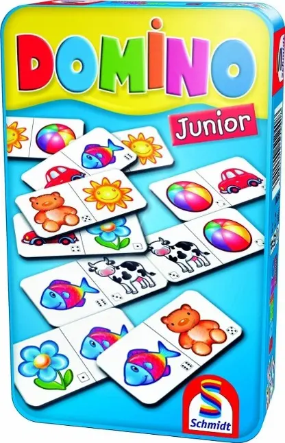 Cover: 4001504512408 | Domino Junior | Spiel | 51240 | Deutsch | 2010 | Schmidt Spiele GmbH Cover: 4001504512408 | Domino Junior | Spiel | 51240 | Deutsch | 2010 | Schmidt Spiele GmbH