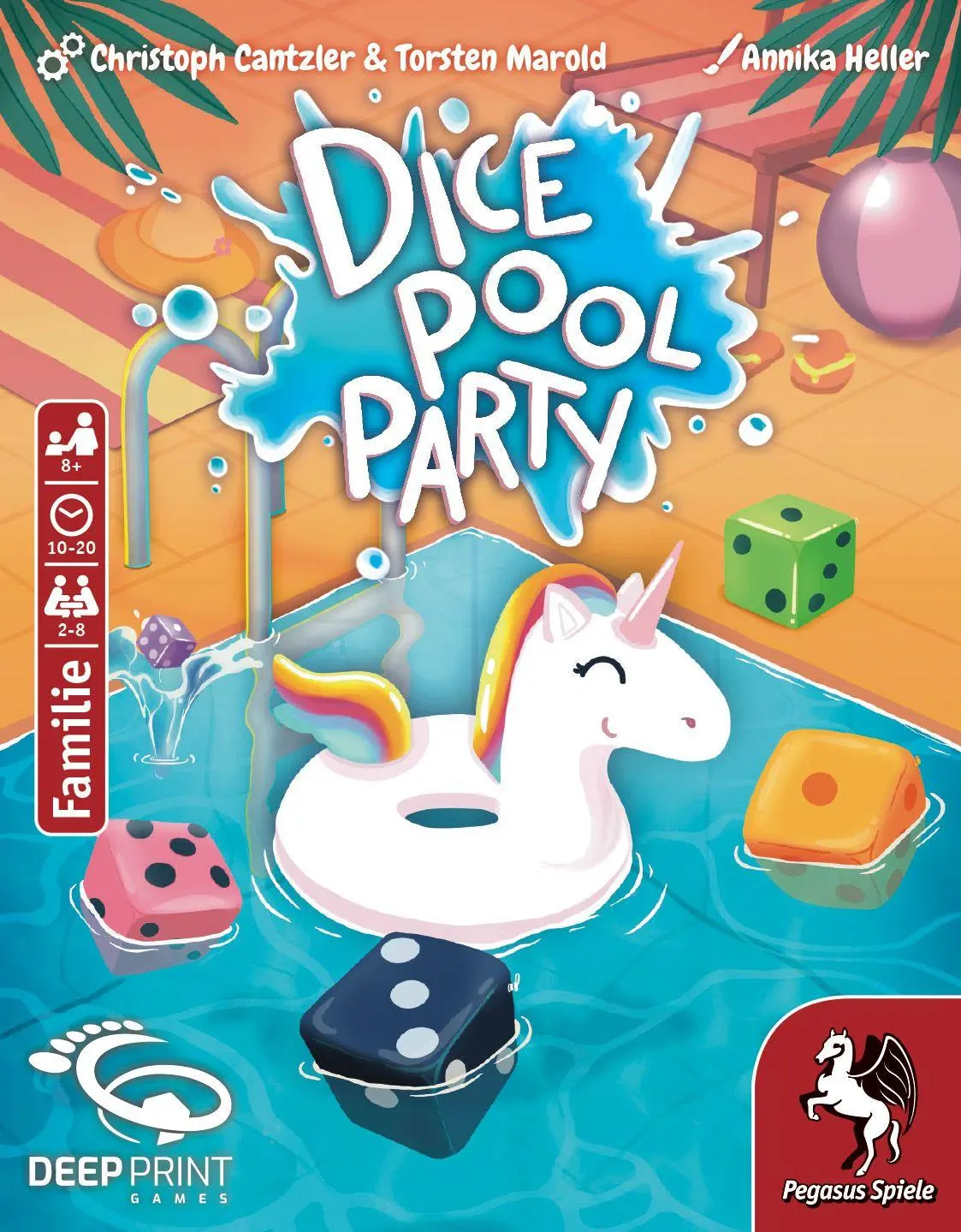 Bild: 4250231742408 | Dice Pool Party (Deep Print Games) | Spiel | 57826G | Deutsch | 2025