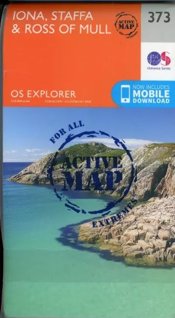 Cover: 9780319472408 | Iona, Staffa and Ross of Mull | Ordnance Survey | (Land-)Karte | 2015
