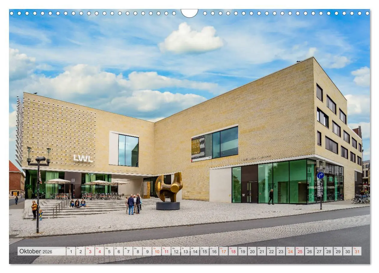 Bild: 9783457782408 | Münster Impressionen (Wandkalender 2026 DIN A3 quer), CALVENDO...