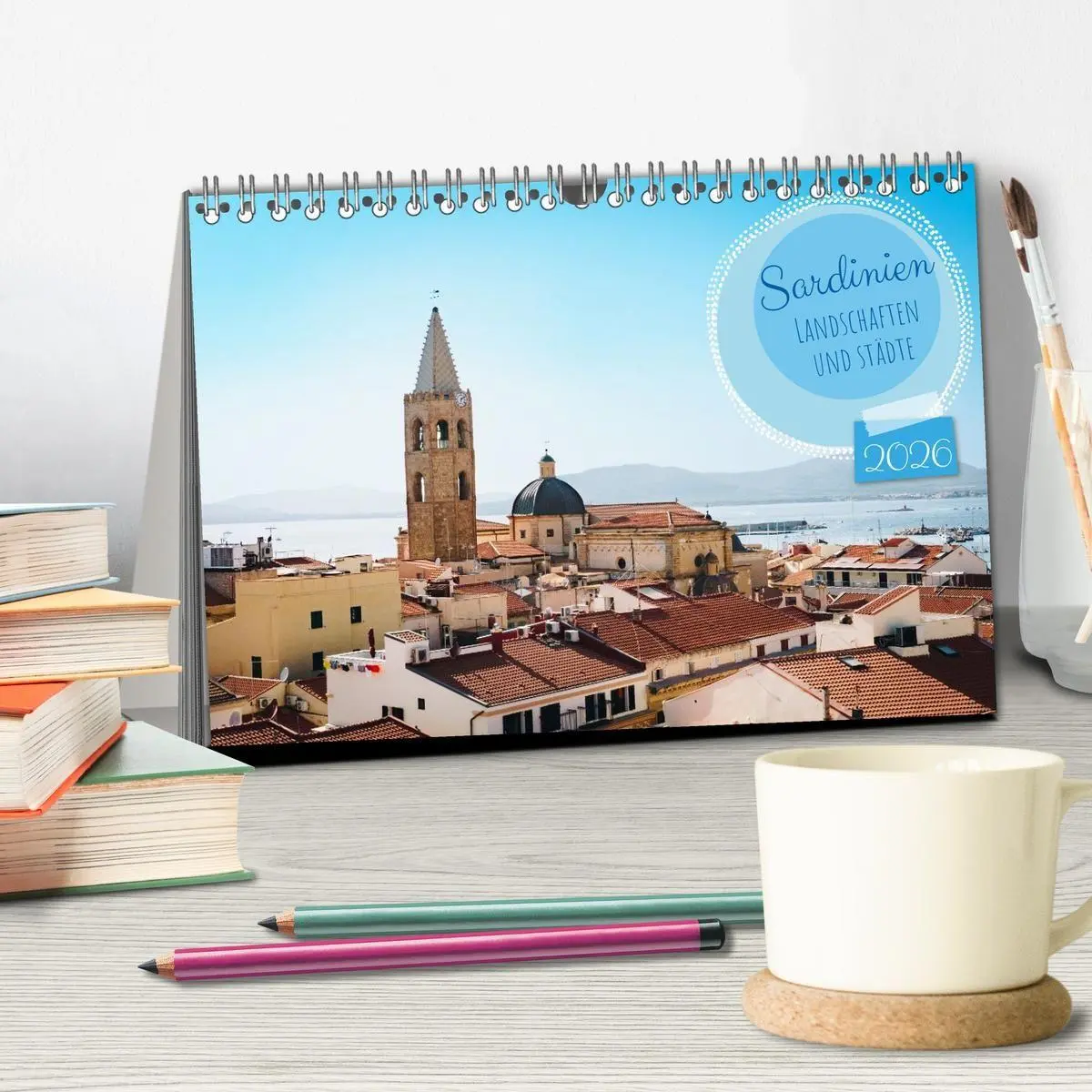 Bild: 9783516702408 | Sardinien. Schöne Landschaften und bunte Städte. (Tischkalender...