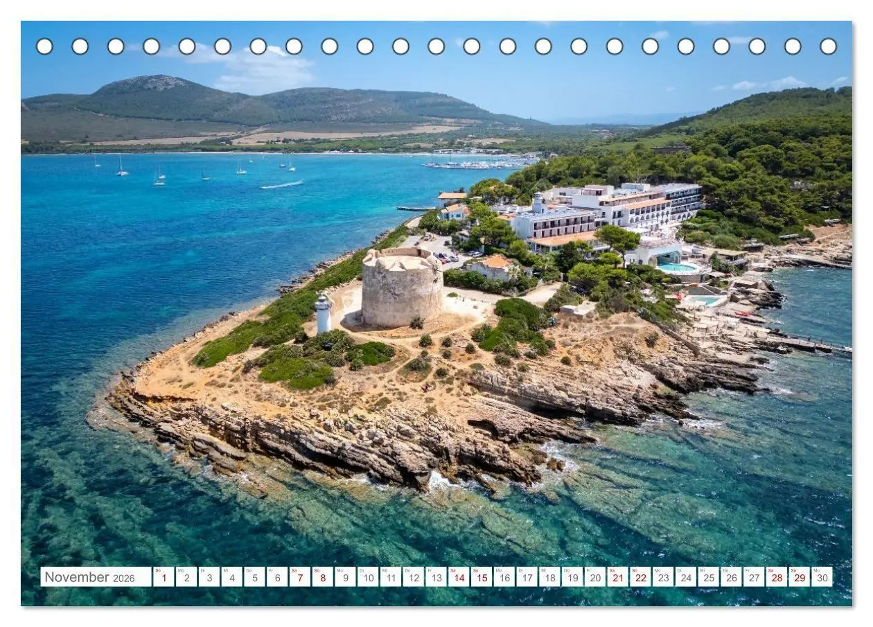 Bild: 9783516702408 | Sardinien. Schöne Landschaften und bunte Städte. (Tischkalender...