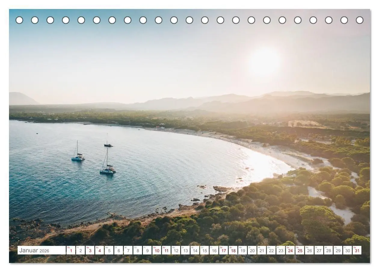 Bild: 9783516702408 | Sardinien. Schöne Landschaften und bunte Städte. (Tischkalender...