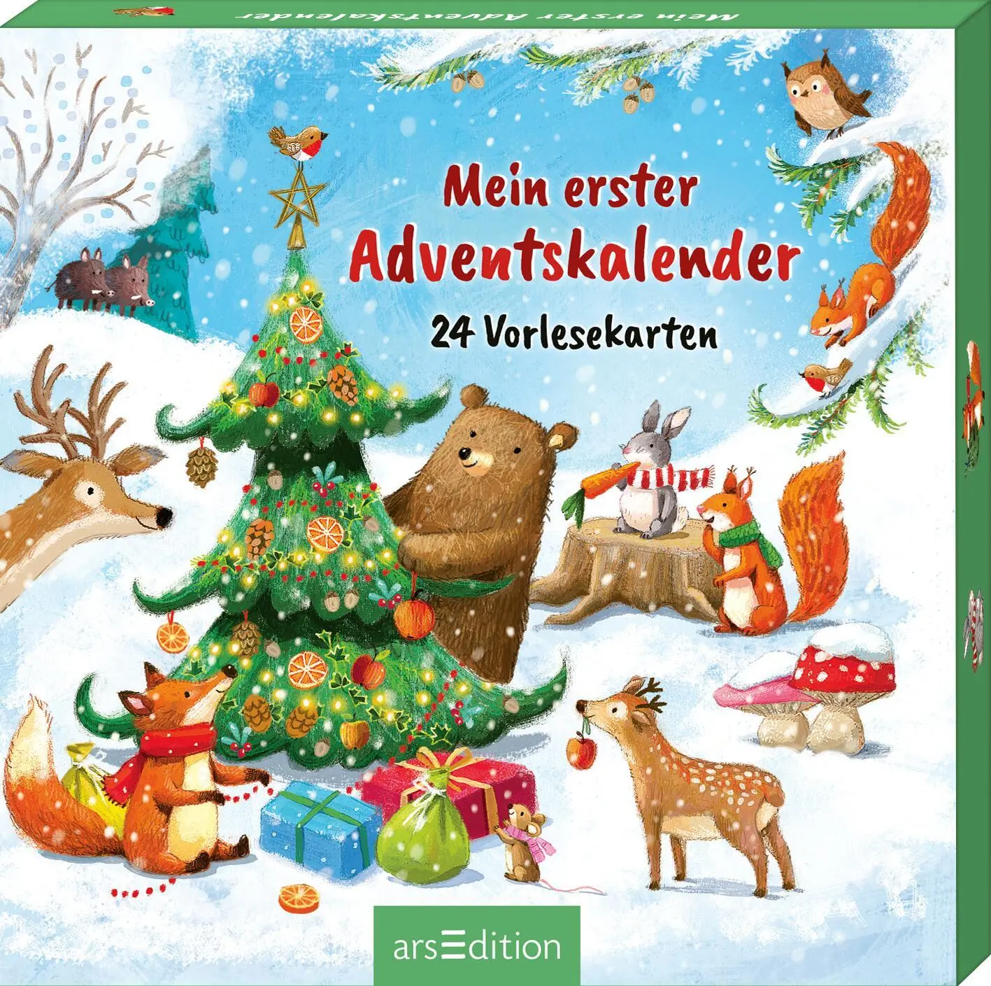 Cover: 9783845862408 | Mein erster Adventskalender | 24 Vorlesekarten | Joschi Mühl | Buch