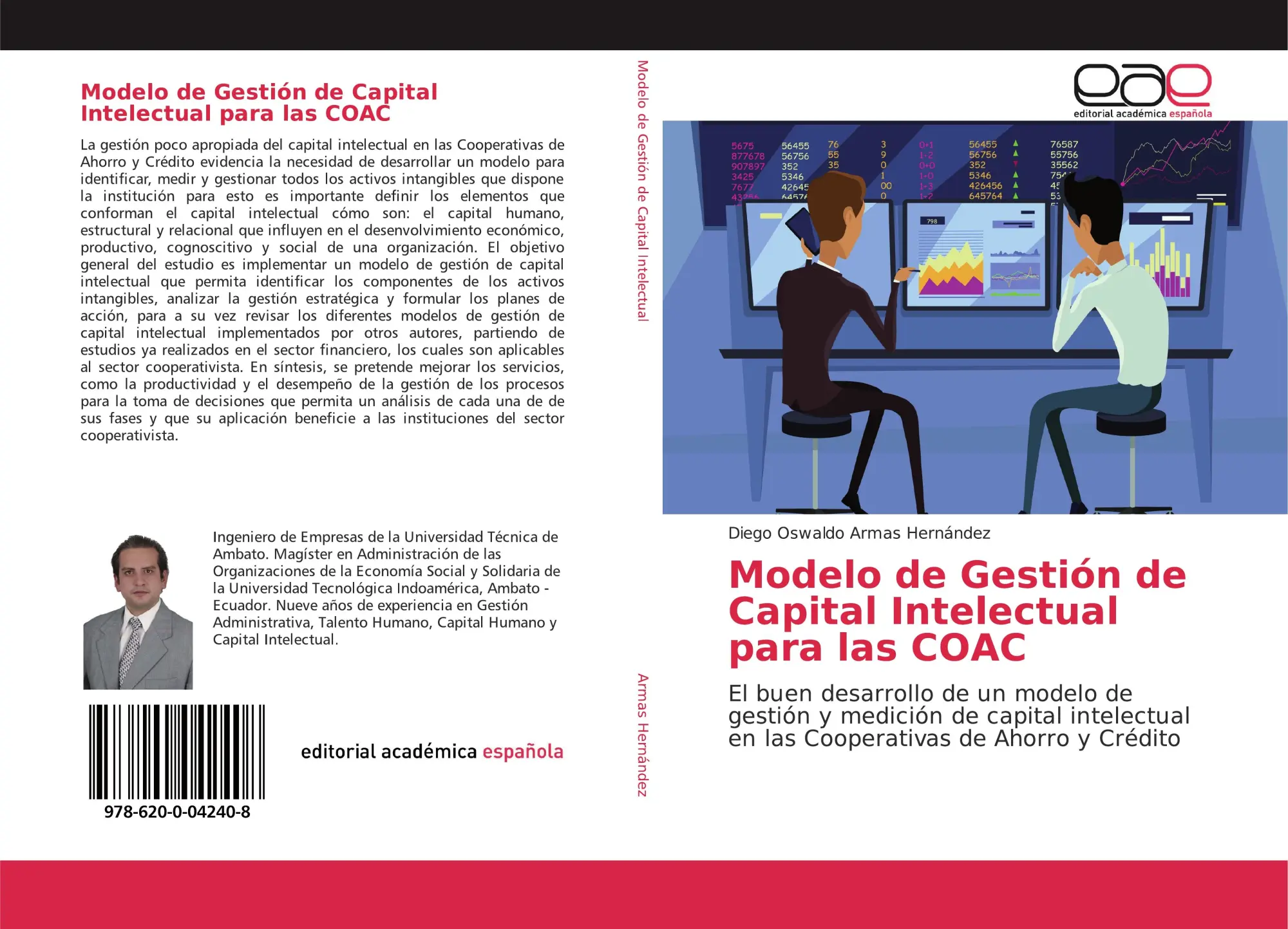 Cover: 9786200042408 | Modelo de Gestión de Capital Intelectual para las COAC | Hernández