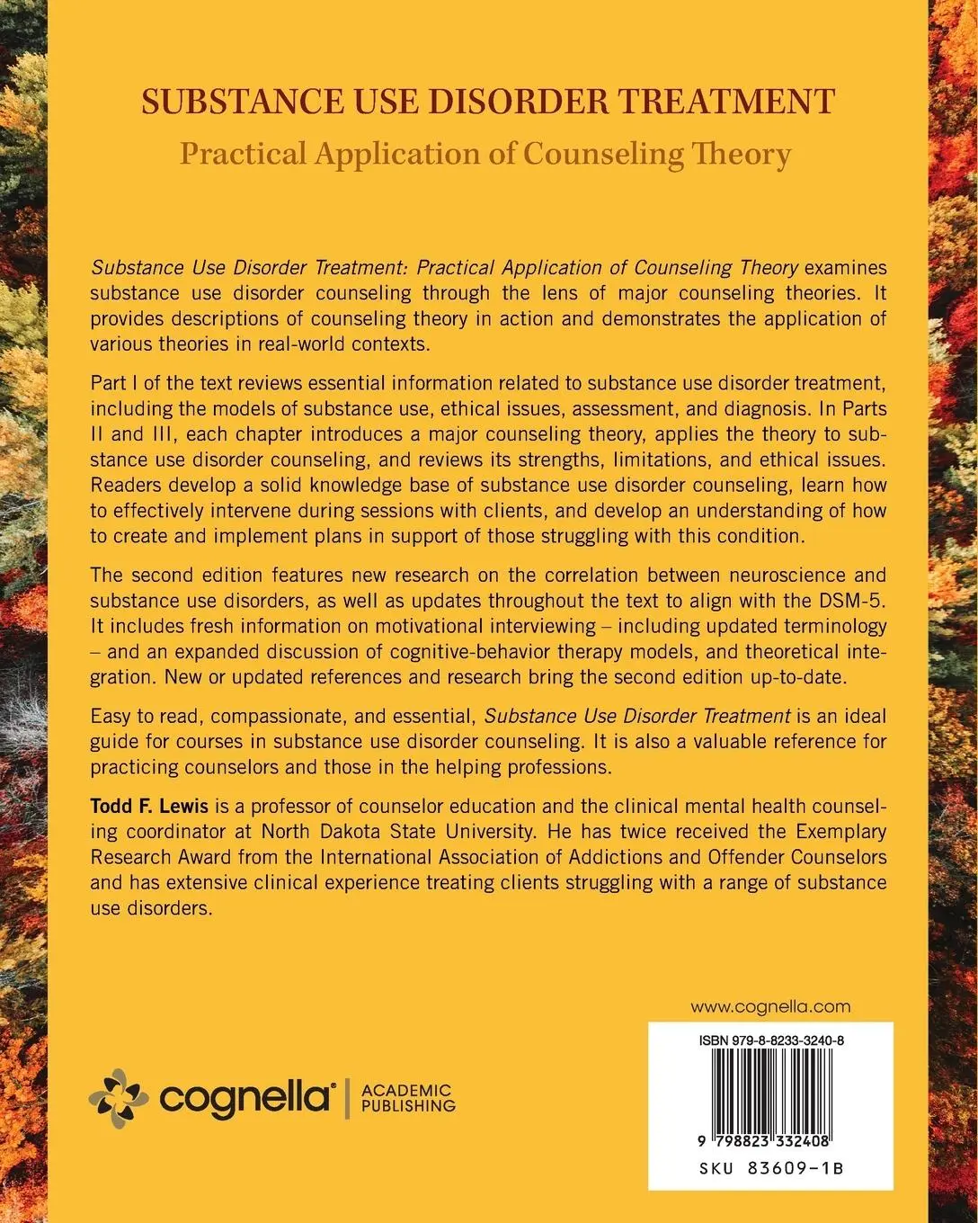 Rückseite: 9798823332408 | Substance Use Disorder Treatment | Todd F. Lewis | Taschenbuch | 2023