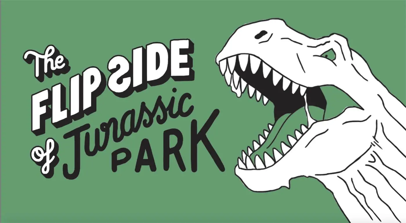 Cover: 9781786272508 | The Flip Side of Jurassic Park | A Movie Flipbook | Little White Lies
