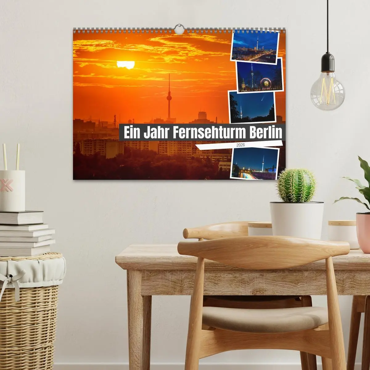 Bild: 9783457602508 | Ein Jahr Fernsehturm Berlin (Wandkalender 2026 DIN A3 quer),...