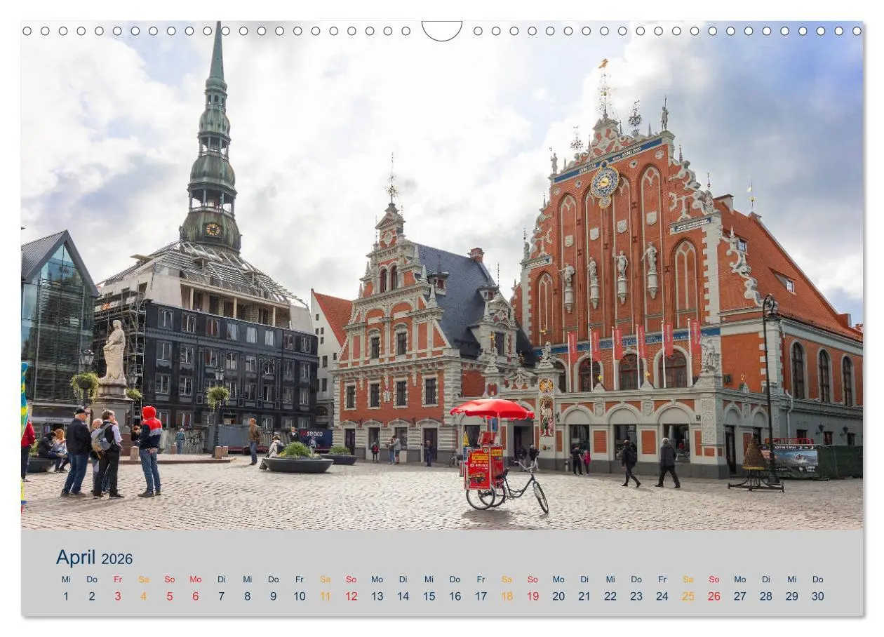 Bild: 9783457772508 | Charmante Baltische Städte entlang der Ostsee (Wandkalender 2026...